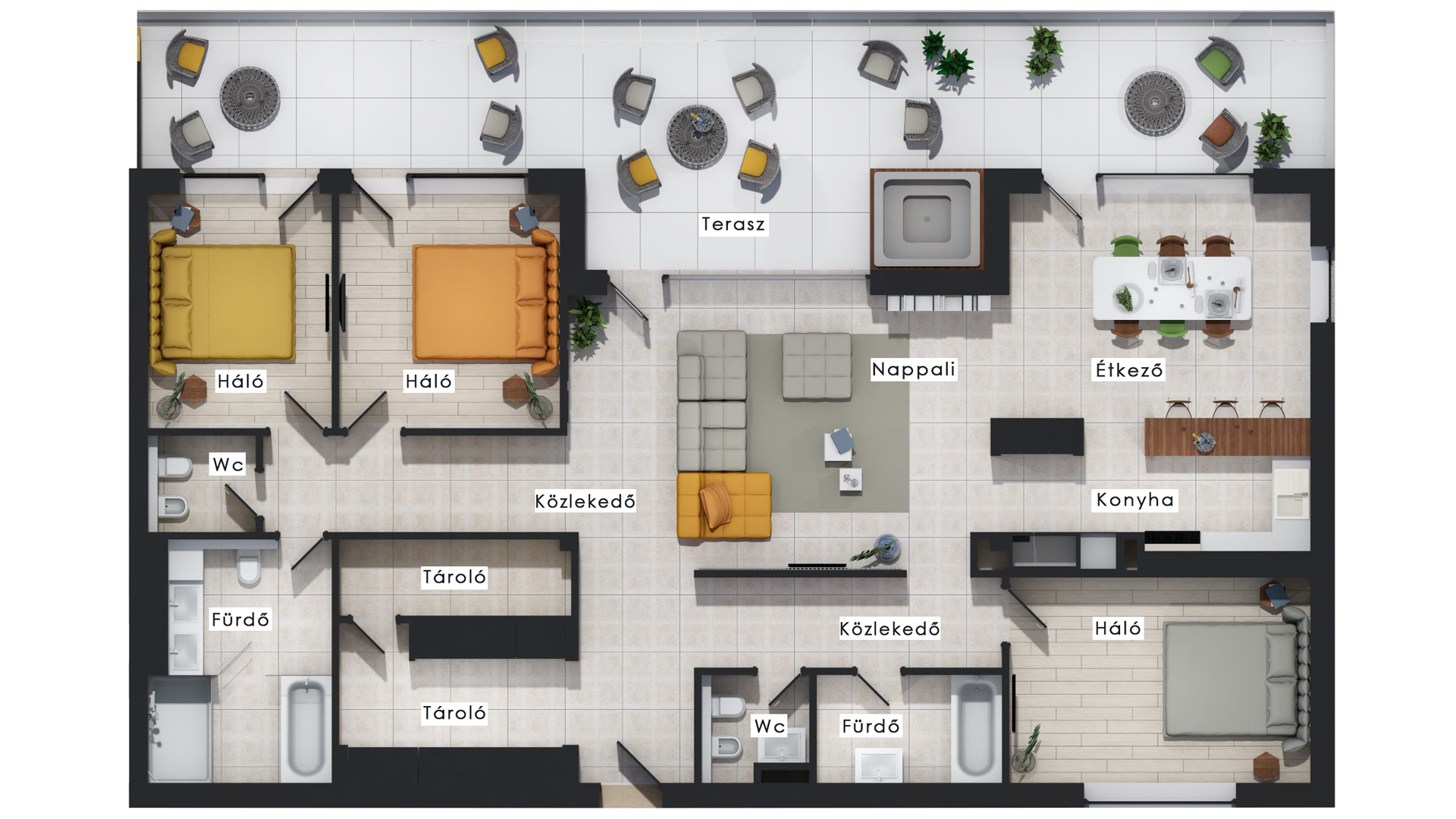 Homes - Lela Apartman & Residence